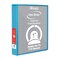 BAZIC 1" 3-Ring View Binder w/ 2-Pockets (11 Color Available)